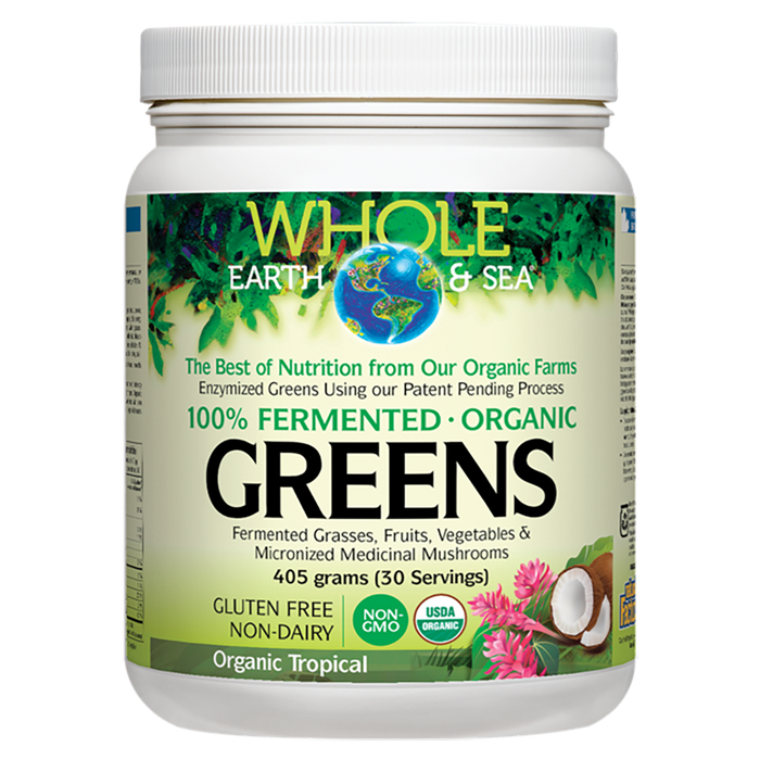 Whole Earth and Sea Greens Tropical 405g